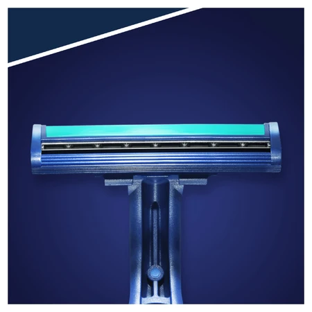 Gillette Blue II Plus, одноразові бритви, 10 шт + 4 шт: ціни та характеристики