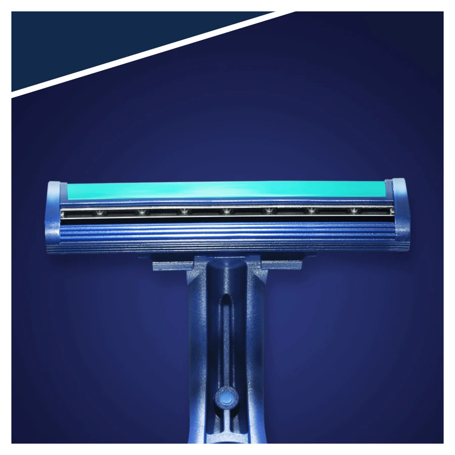 Gillette Blue II Plus, одноразові бритви, 10 шт + 4 шт: ціни та характеристики