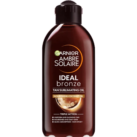 Garnier Ambre Solaire Кокосова олія Живильна олія для засмаглої шкіри SPF 2 200 мл: ціни та характеристики