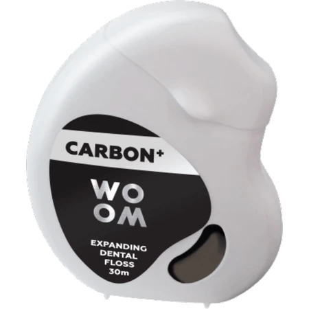 Зубная нить Woom Carbon+ Expanding 30 м: цены и характеристики
