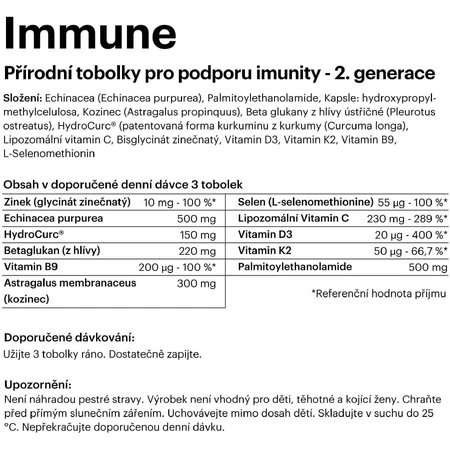Flow Immune 90 тверді капсули: ціни та характеристики