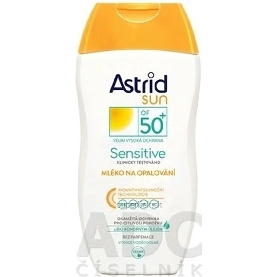 ASTRID SUN SENSITIVE Солнцезащитный лосьон 50+ 1x150 мл, Солнцезащитный лосьон: цены и характеристики