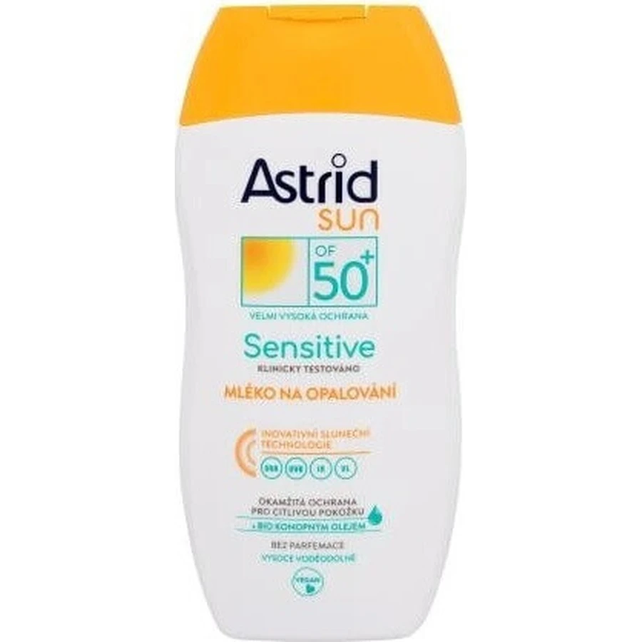 ASTRID SUN SENSITIVE Солнцезащитный лосьон 50+ 1x150 мл, Солнцезащитный лосьон: цены и характеристики