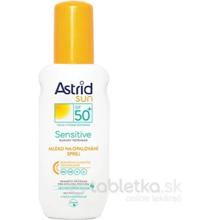 ASTRID SUN SENSITIVE Солнцезащитный лосьон 50+ 1x150 мл, Солнцезащитный лосьон: цены и характеристики