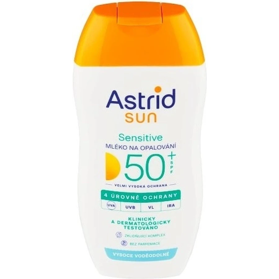 ASTRID SUN SENSITIVE Солнцезащитный лосьон 50+ 1x150 мл, Солнцезащитный лосьон: цены и характеристики