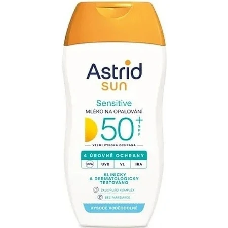 ASTRID SUN SENSITIVE Солнцезащитный лосьон 50+ 1x150 мл, Солнцезащитный лосьон: цены и характеристики