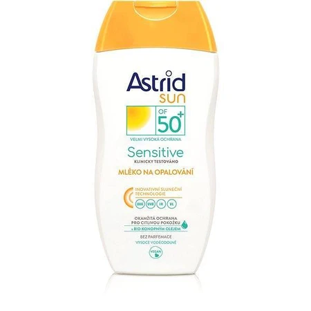 ASTRID SUN SENSITIVE Солнцезащитный лосьон 50+ 1x150 мл, Солнцезащитный лосьон: цены и характеристики
