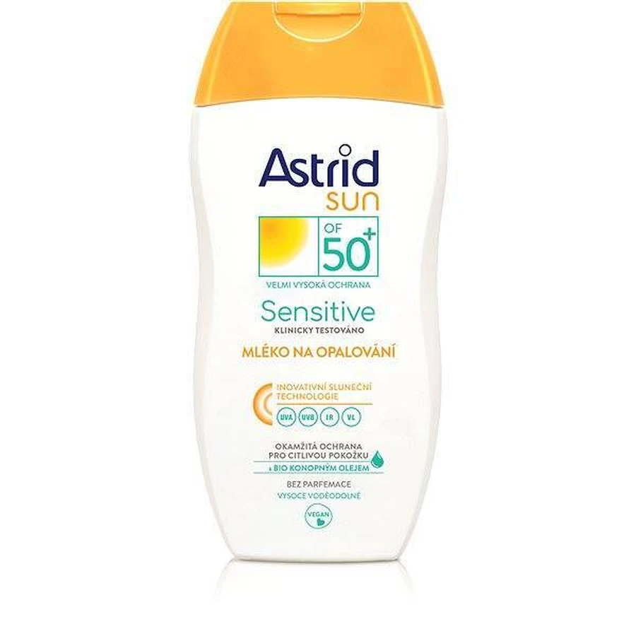 ASTRID SUN SENSITIVE Солнцезащитный лосьон 50+ 1x150 мл, Солнцезащитный лосьон: цены и характеристики