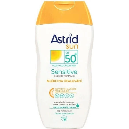 ASTRID SUN SENSITIVE Солнцезащитный лосьон 50+ 1x150 мл, Солнцезащитный лосьон: цены и характеристики