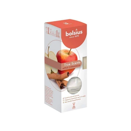 Диффузор Bolsius Aromatic 2.0 Яблочная корица, ароматические палочки 1×45 мл, аромат для дома: цены и характеристики