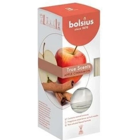 Диффузор Bolsius Aromatic 2.0 Яблочная корица, ароматические палочки 1×45 мл, аромат для дома: цены и характеристики
