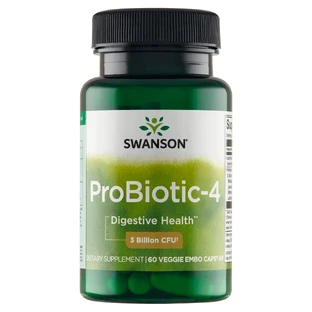 Swanson ProBiotic-4, 60 вегетарианских капсул