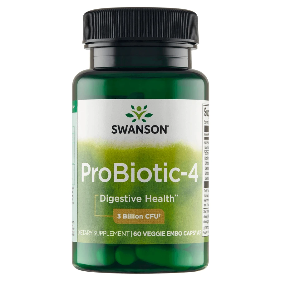 Swanson ProBiotic-4, 60 вегетарианских капсул: цены и характеристики