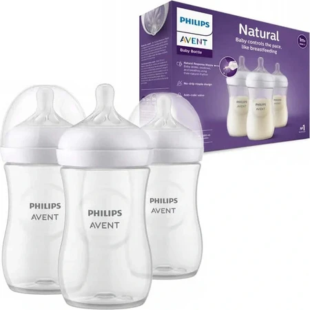 Philips AVENT Faa Natural Response 260 мл, 1м+ 3 шт 1×3 шт, faka: цены и характеристики
