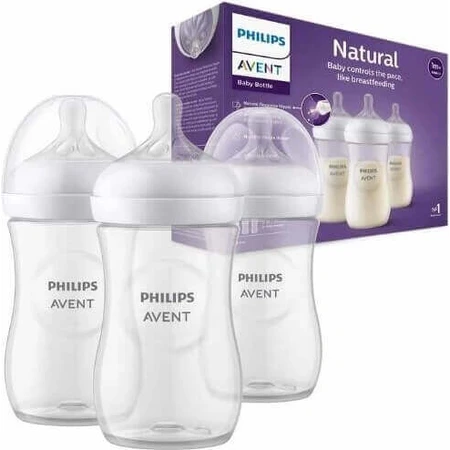 Philips AVENT Faa Natural Response 260 мл, 1м+ 3 шт 1×3 шт, faka: цены и характеристики