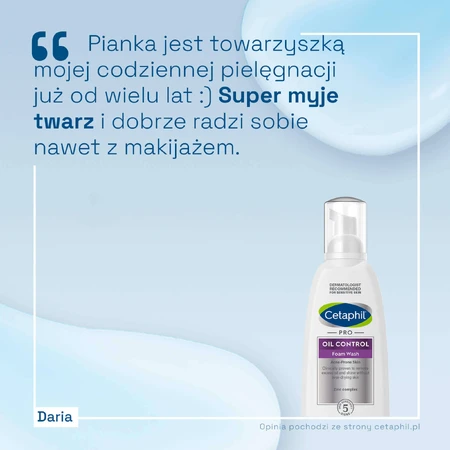 Cetaphil Pro Oil Control, пінка для вмивання обличчя, схильна до акне шкіра, 236 мл: ціни та характеристики