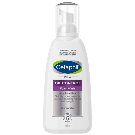 Cetaphil Pro Oil Control, пінка для вмивання обличчя, схильна до акне шкіра, 236 мл: ціни та характеристики