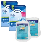 Набор Tena Lady Slim, специальные гигиенические салфетки, Extra Plus, 2 x 16 шт + ProSkin Pants Normal chonic трусы, размер M и L, 2 образца: цены и характеристики