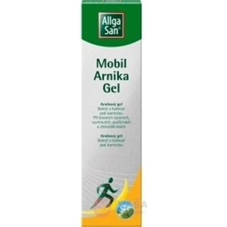 Гель Allga San Arnica 1×100 мл, протизапальний гель: ціни та характеристики