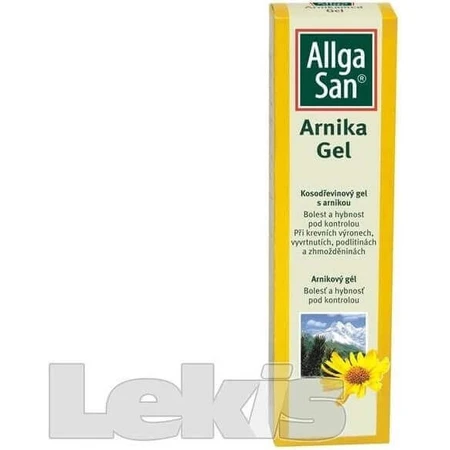 Гель Allga San Arnica 1×100 мл, протизапальний гель: ціни та характеристики