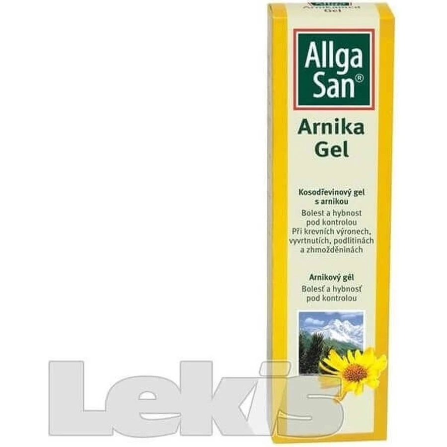 Гель Allga San Arnica 1×100 мл, протизапальний гель: ціни та характеристики