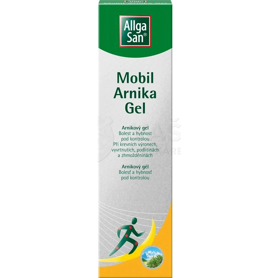 Гель Allga San Arnica 1×100 мл, протизапальний гель: ціни та характеристики