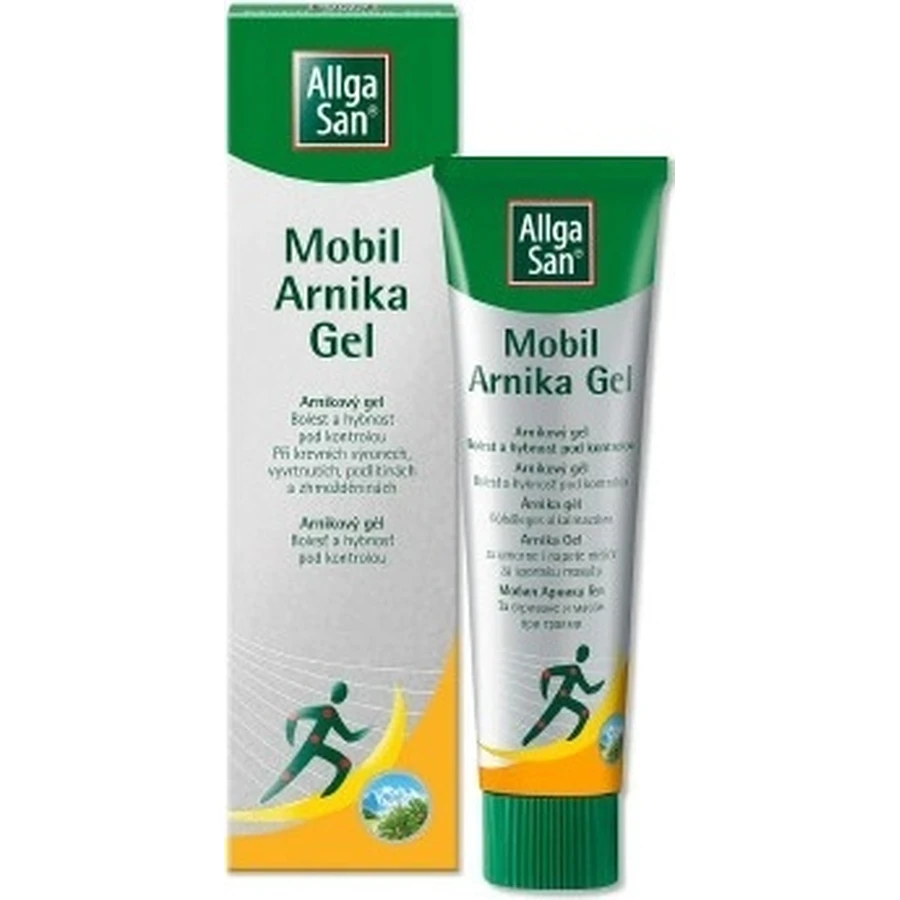 Гель Allga San Arnica 1×100 мл, протизапальний гель: ціни та характеристики