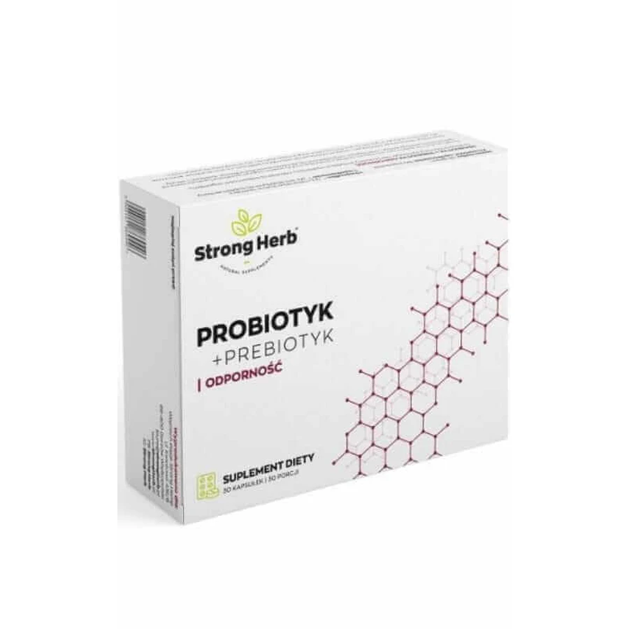 Пробиотик + пребиотик Иммун 30 капсул Strong Herb: цены и характеристики