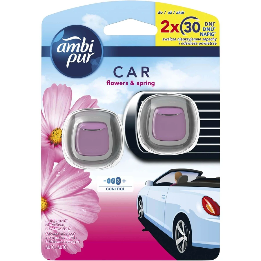 Ambipur Car Jaguar Flowers & Spring 2 x 2 мл: ціни та характеристики