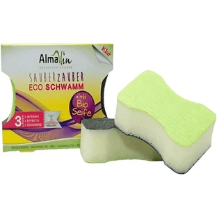 Губка для посуды AlmaWin Eco 2 шт