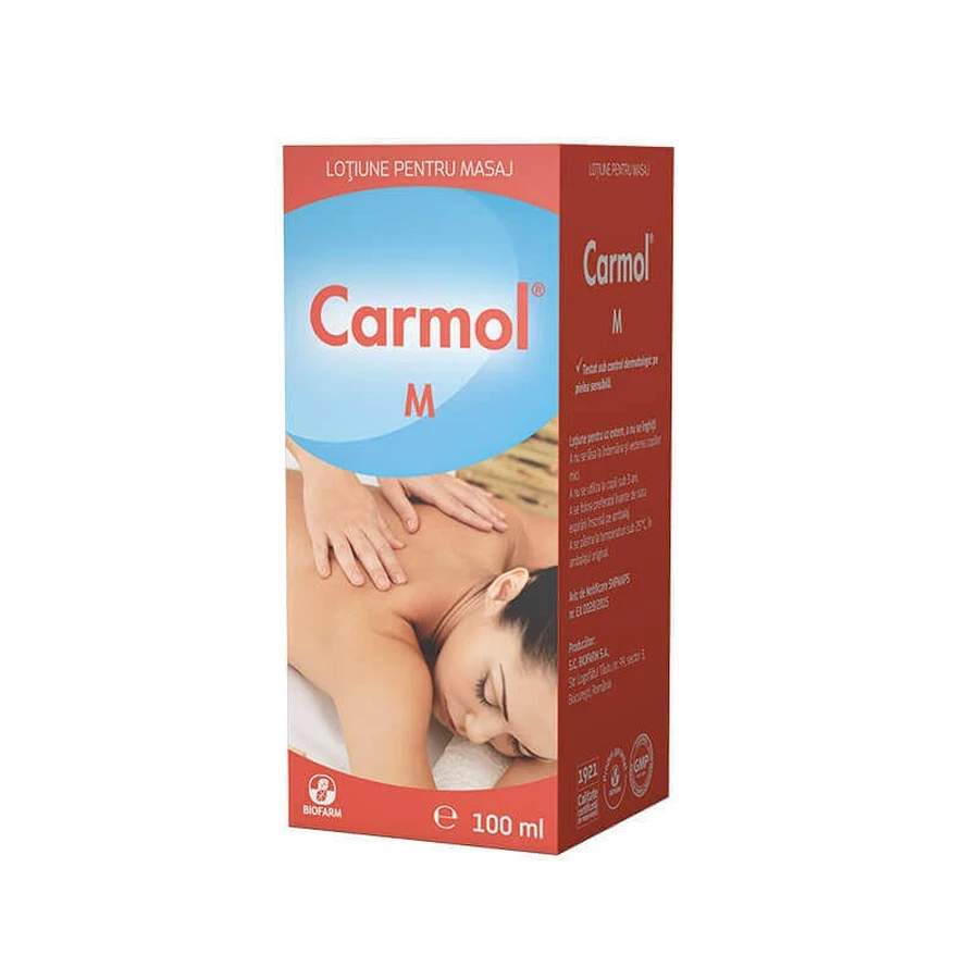 Лосьон для массажа Кармол М Biofarm Carmol M, 100 мл: цены и характеристики