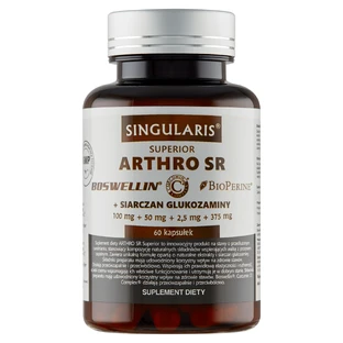 Singularis Superior Arthro SR для суставов с предварительным высвобождением 60 капсул