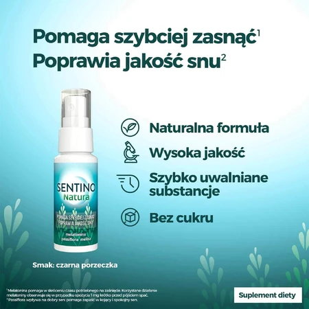 Спрей Sentino Natura, аромат чорної смородини, 25 мл: ціни та характеристики