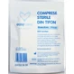 Easycare Стерильные 100% хлопок Tyflon Стерильные компрессы Cut 22gr/Mp 10/8cm/50 Str 1plic 1plic