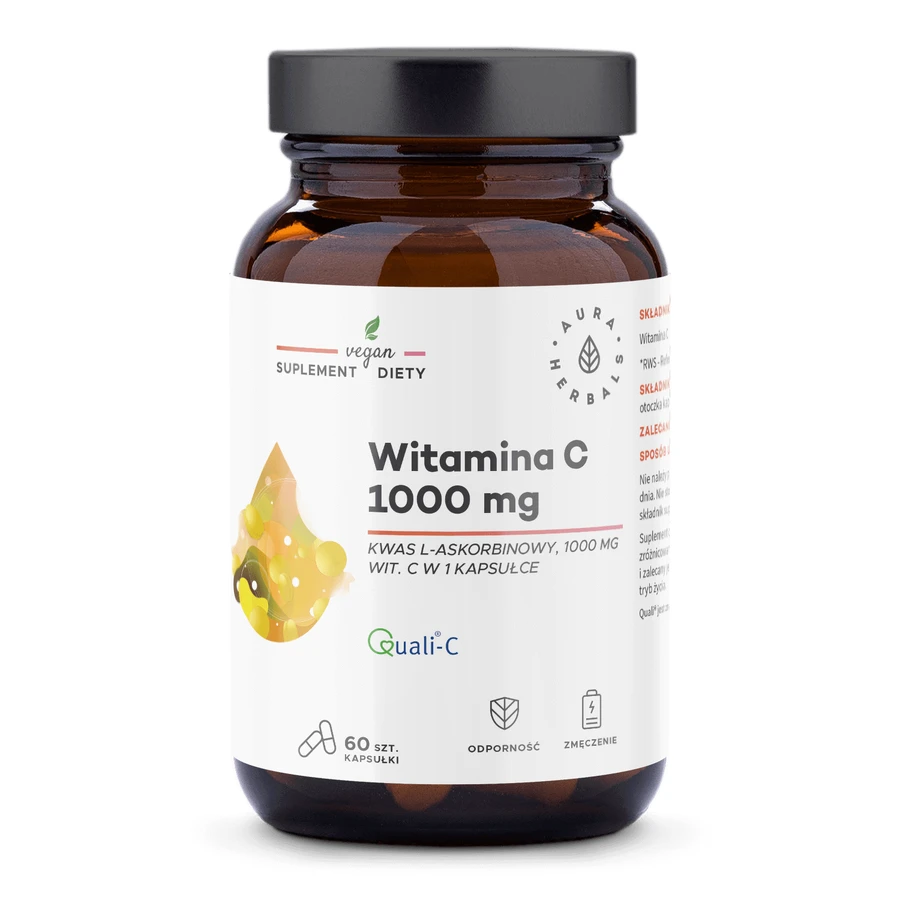 Aura Herbals Вітамін С 1000 мг, 60 капсул: ціни та характеристики