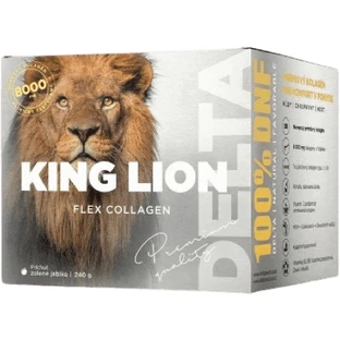 Delta KING LION flex COLLAGEN 8000 мг зі смаком зеленого яблука 240 г
