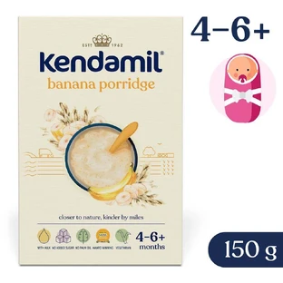 Kendamil Mliena kaa с бананом 4м+ 150 г