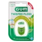 Sunstar Gum Twisted Floss, зубная нить, вощеная, мита и зеленый чай, 30 м