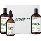 Scandavian Biolabs® Засоби для росту волосся для чоловіків - шампунь + кондиціонер + сироватка