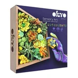 Суккуленты Wood&Craft, 21 x 21 см, +12 лет, Энергия, Окт