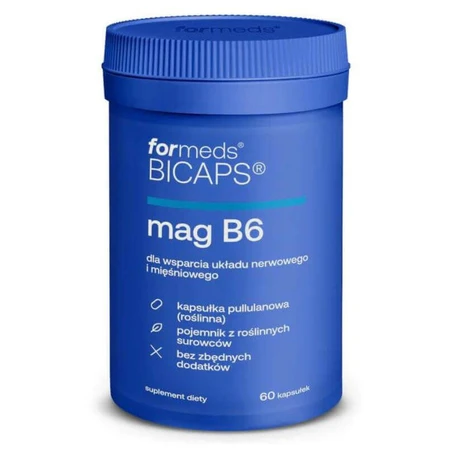 Bicaps Mag B6 Магния цитрат 60 капсул Formeds: цены и характеристики