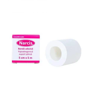 Текстильная клейкая лента, 5 м х 5 см, Narcis