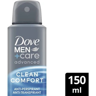 DOVE MEN+CARE Антиперспирант Advanced Clean Comfort Spray 150 мл