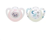Nuk Soother Star Day & Night 0-6 м 2 шт 2 шт