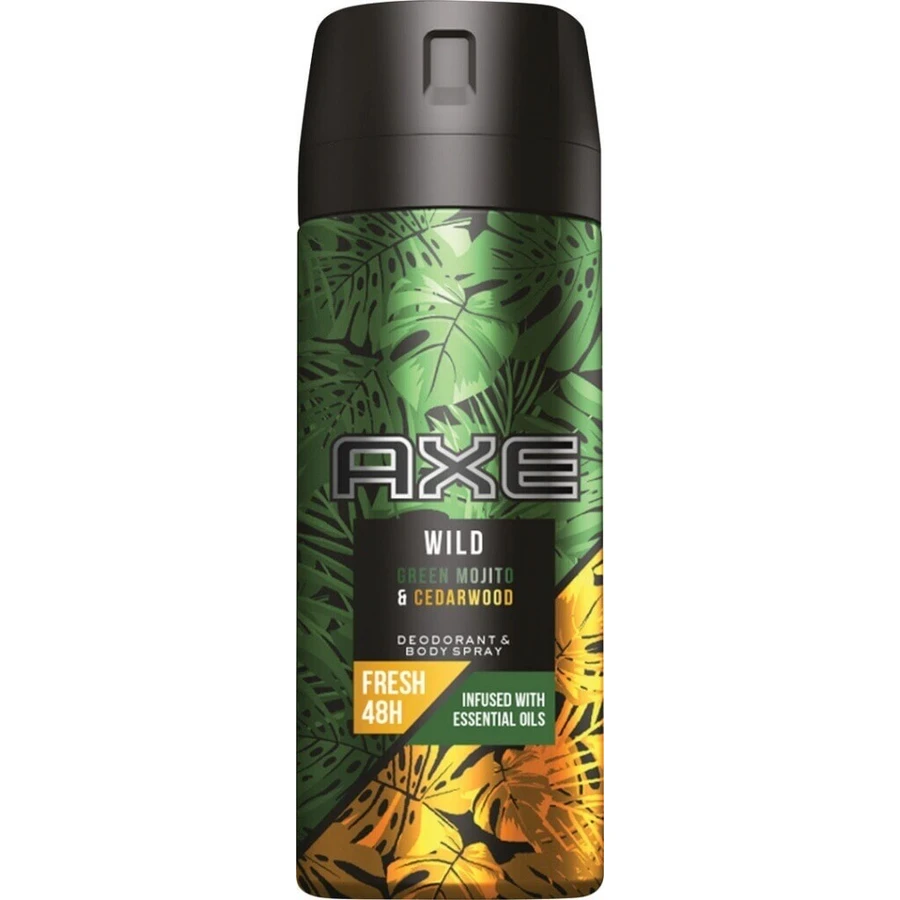 Дезодорант Axe дезодорант Зелений мохіто 1×150 мл, дезодорант: ціни та характеристики