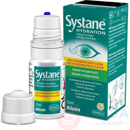SYSTANE HYDRATION без консервантов 1×10 мл, увлажняющие глазные капли: цены и характеристики