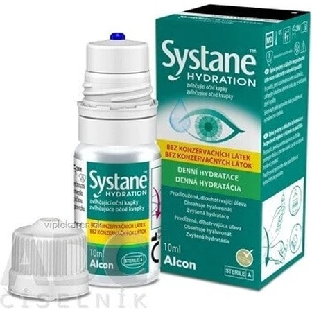 SYSTANE HYDRATION без консервантов 1×10 мл, увлажняющие глазные капли: цены и характеристики