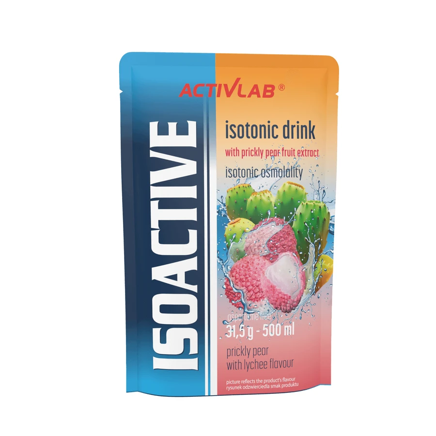 Activlab Isoactive, концентрат изотонического напитка, колючая груша с личи, 20 пакетиков РАЗРУШЕННАЯ УПАКОВКА: цены и характеристики