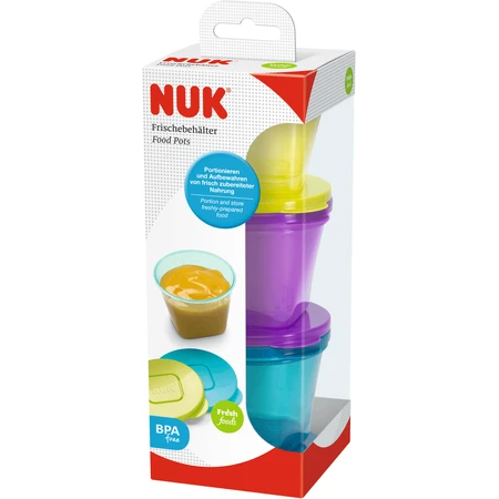 Стаканчики для дитячого харчування Nuk 6 шт: ціни та характеристики