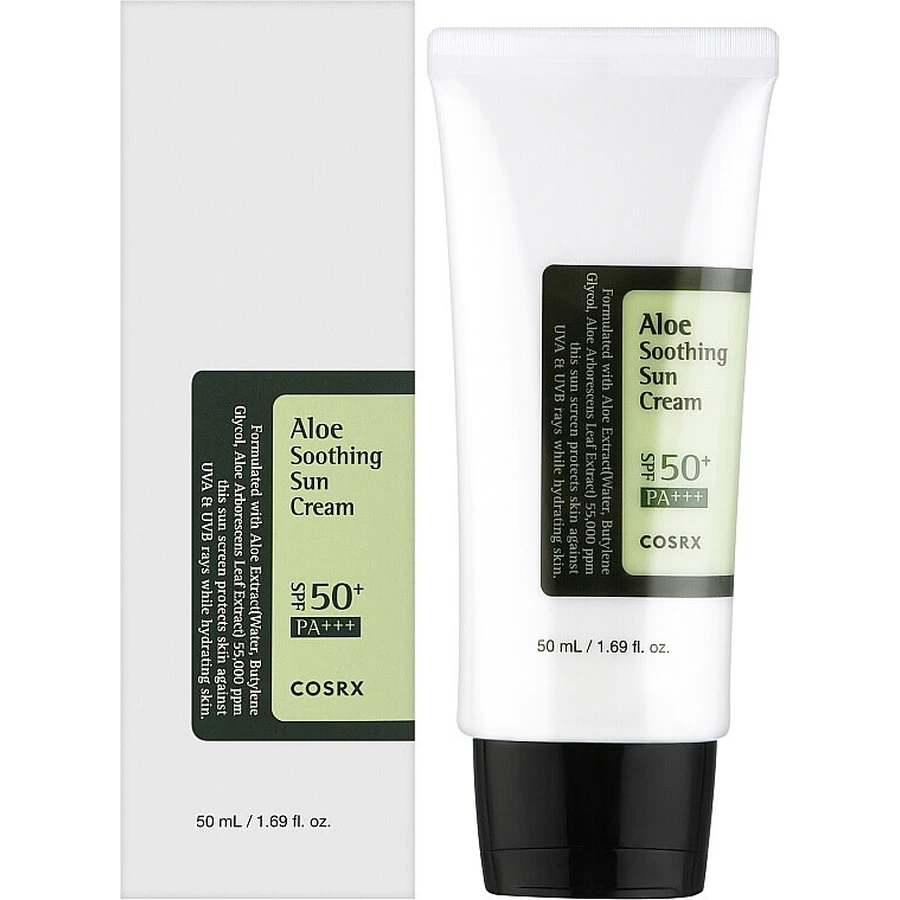 Крем с Алоэ Вера и SPF 50 PA+++++, 50 мл, COSRX: цены и характеристики